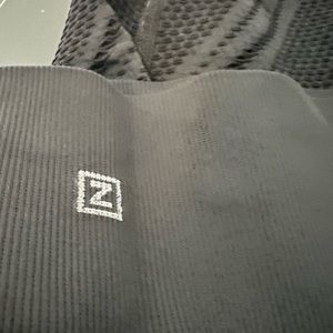 Zobha Lasercut black leggings. Size medium.